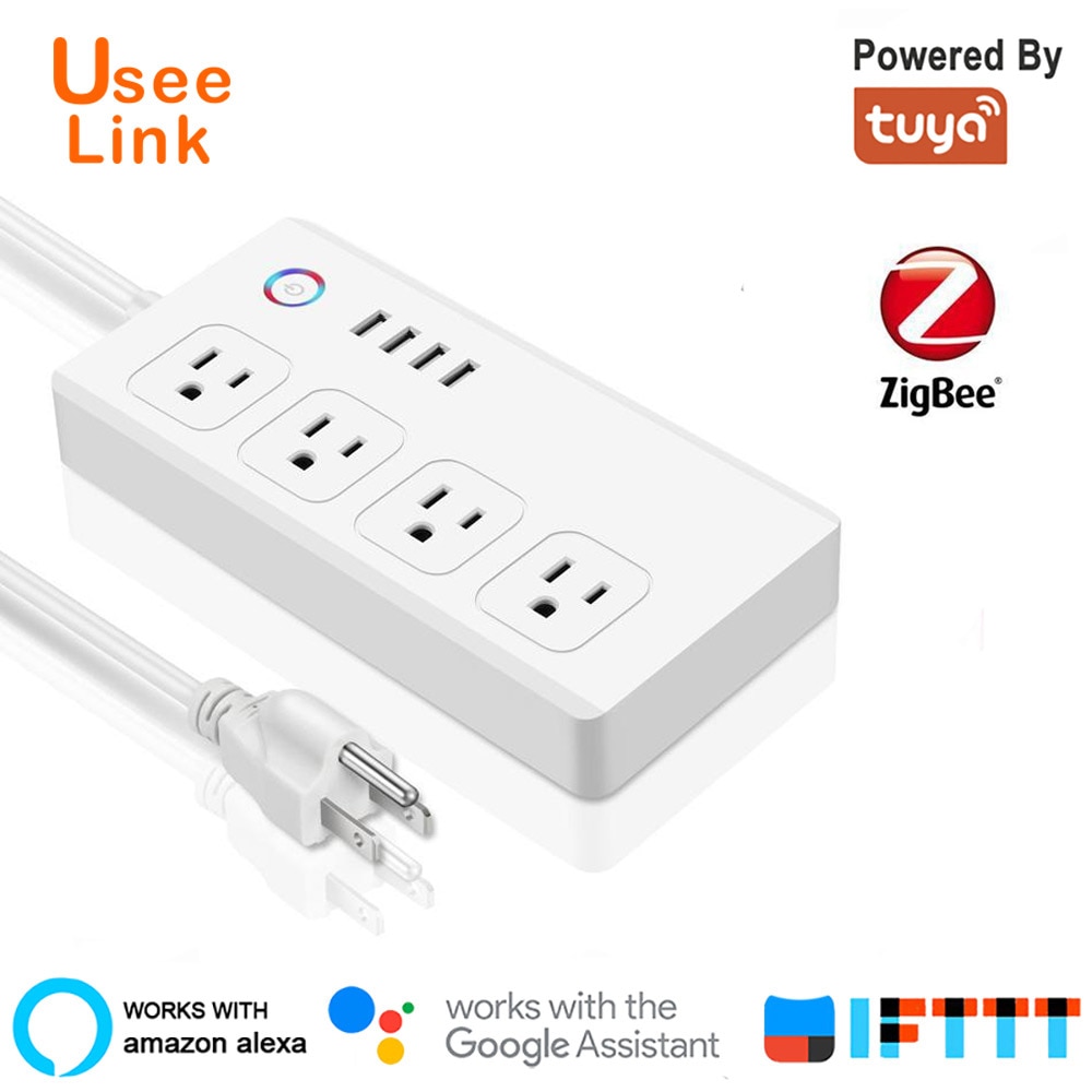 Zigbee Ʈ Ŀ Ʈ Ŀ ,  ܼƮ  ڵ, 4  USB  4    AC ÷, Tuya
